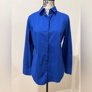 Express Women’s Royal Blue Dress Shirt
